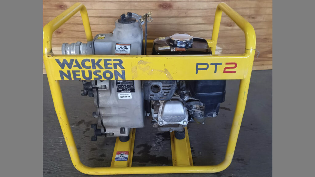 Motobomba de agua WACKER PT2