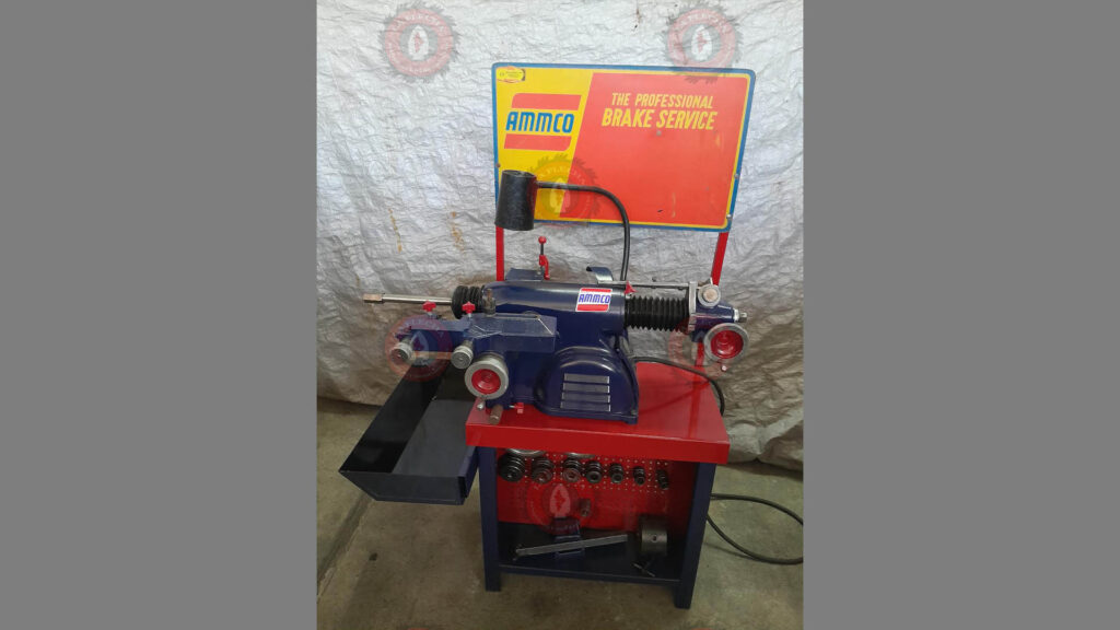 Rectificadora de discos y tambores AMMCO 4000